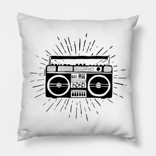 Boombox Pillow