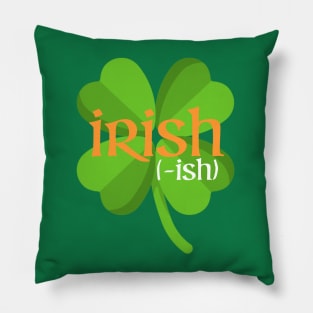 Irish-ish St Patrick's Day Clover Pillow