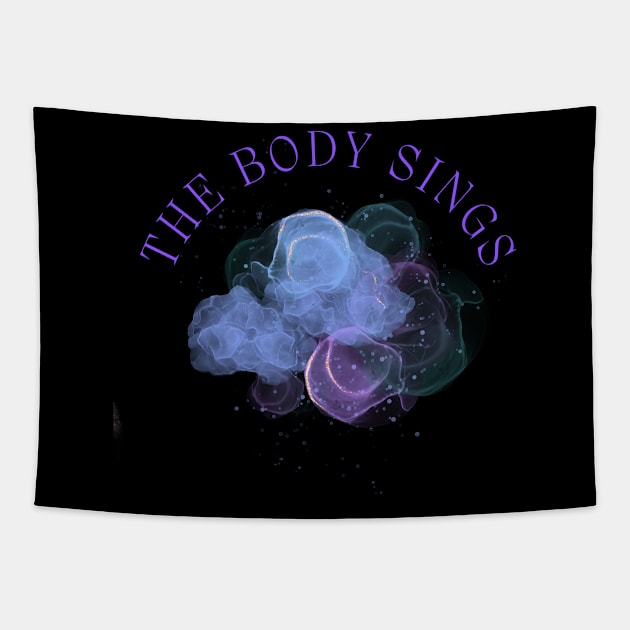 The Body Sings Tapestry by MiracleROLart