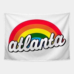 Atlanta Gay Pride Rainbow Tapestry