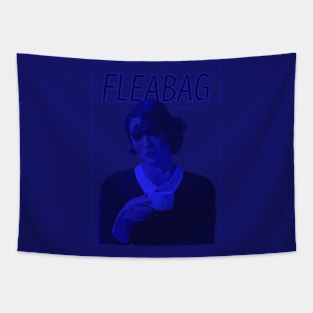 Fleabag monochrome art Tapestry