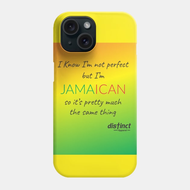 Perfect Jamaican 2 Phone Case by DistinctApparel