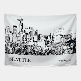 Seattle - Washington Tapestry