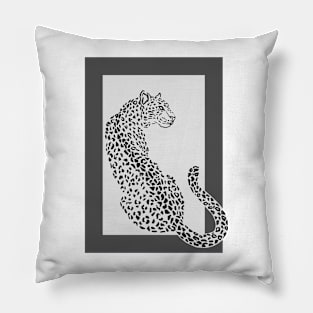 Panthera Uncia Pillow