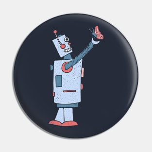 Robot with Butterfly Pin