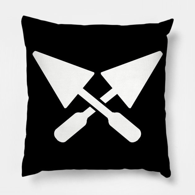 Mason trowels Pillow by Designzz