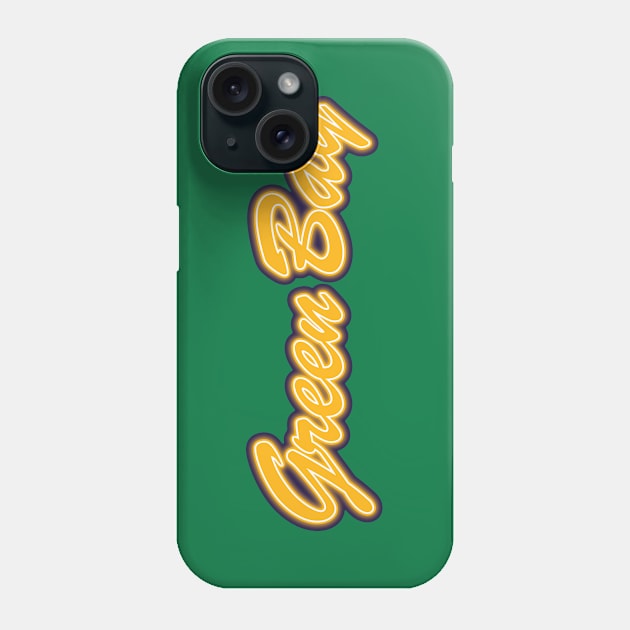 Football Fan of Green Bay Phone Case by gkillerb