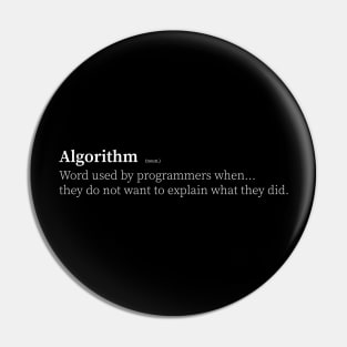 algorithm programmer funny definition Pin