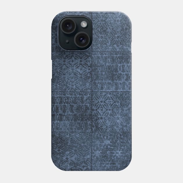 Dark Blue Tails Phone Case by Enami