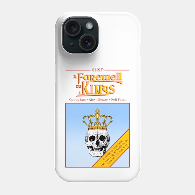 A Farewell To Kings Book Cover Phone Case by MakroPrints