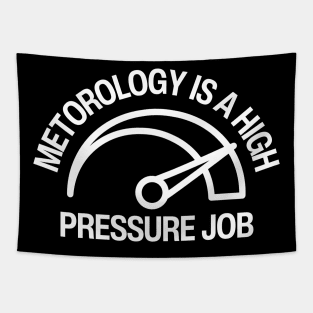 Meteorology High Pressure Job - Weather Expert Tapestry