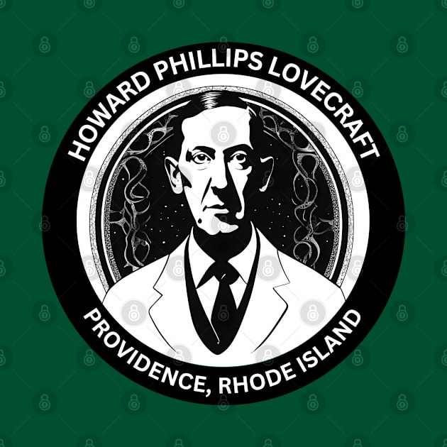 H.P. Lovecraft - Providence Rhode Island by Desert Owl Designs
