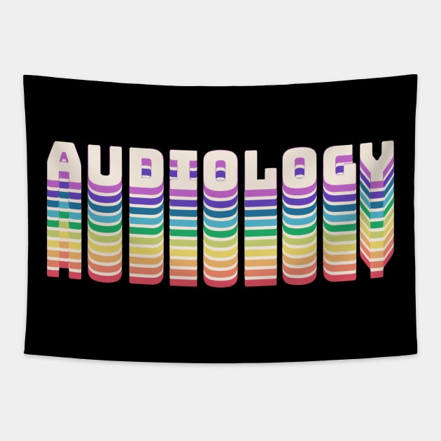 Audiology Tapestry by Teewyld