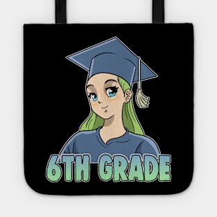 6th Grade Anime Otaku Kawaii Primary School Tote