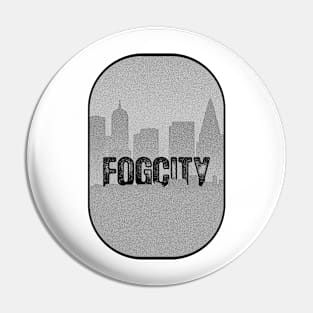 gloomy and fog city graphic design by ironpalette Pin