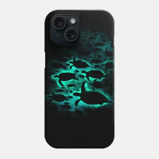 Swimming Sea Turtles Phone Case