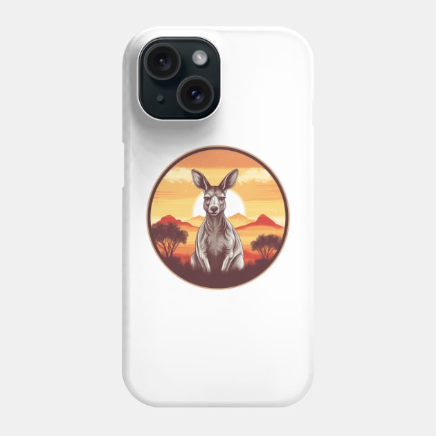 Australian Vintage Design Icon - Timeless Symbol of Australia Phone Case by SzlagRPG