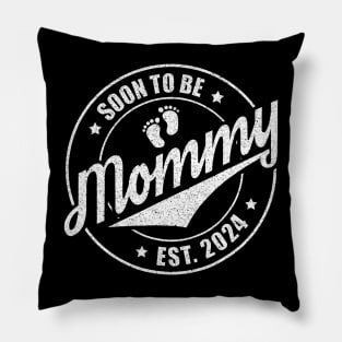 Mommy Est 2024 Pregnancy Soon To Be Mommy 2024 Pillow