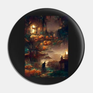 HALLOWEEN NIGHT IN A SMALL FRENCH VILLAGE Pin