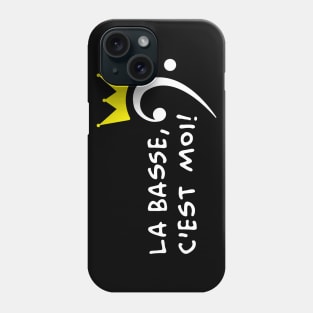 I am the Bass (white) Phone Case