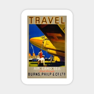 Vintage Travel Poster  Australia Travel Magnet