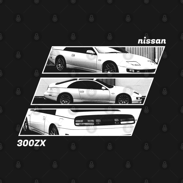 NISSAN 300ZX Black 'N White Archive 2 (Black Version) by Cero