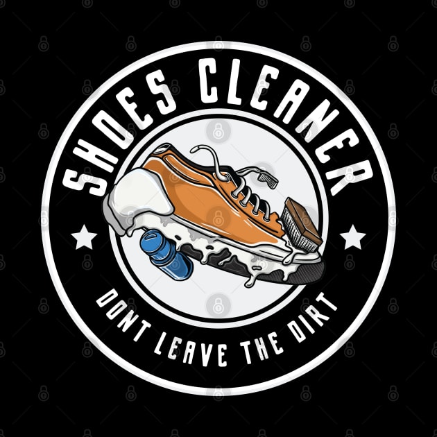 Shoes Cleaner Illustration by Merchsides