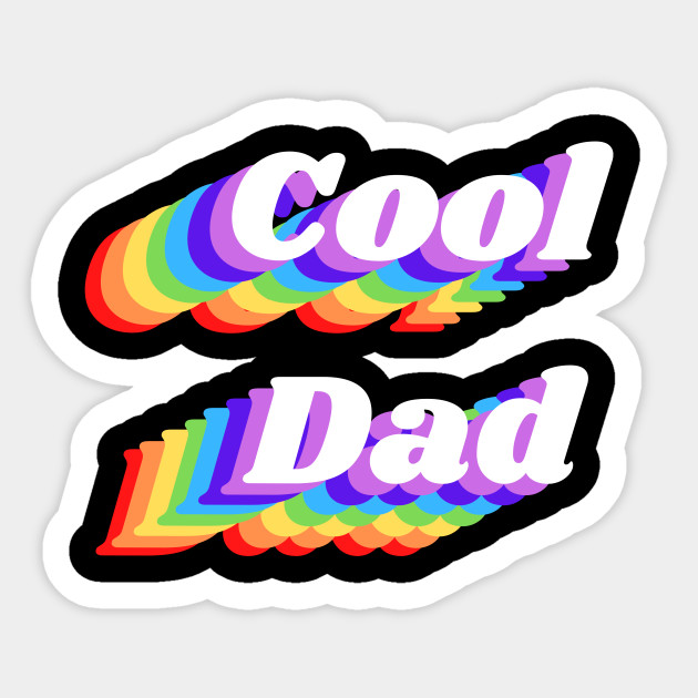 Cool Dad - Dad - Sticker