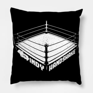 Indy Handshake Logo Pillow