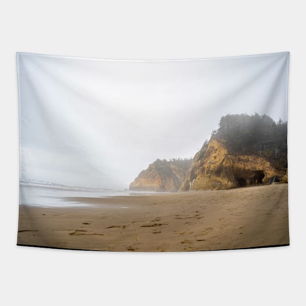 Portland Beach v3 by Kings Tapestry by Just In Tee Shirts