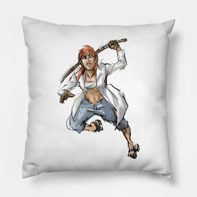 Mass Effect - Yankee Pillow by CandaceAprilLee