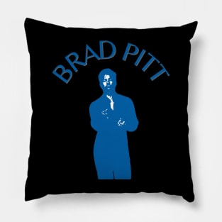 Brad pitt vintage Pillow