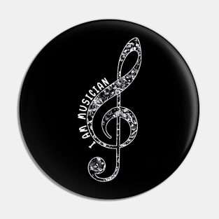 G clef,Treble clef,Love Music,musical notes. Pin