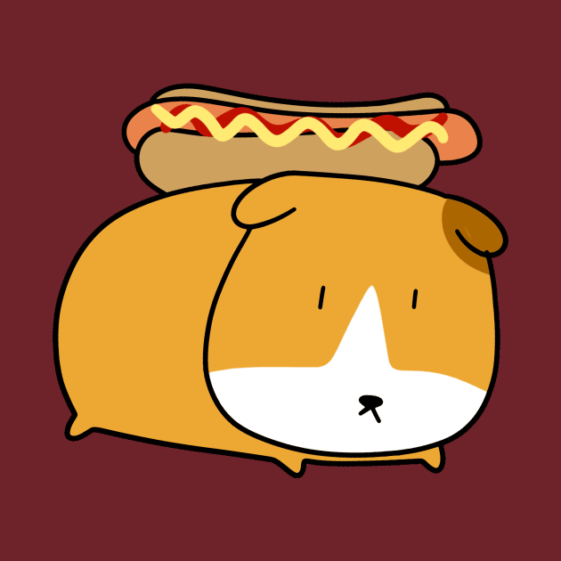 Hotdog Guinea Pig by saradaboru