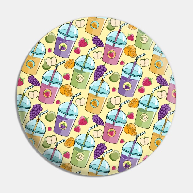 Juice Pattern Pin by Designoholic