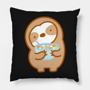 Cute Cereal Sloth Pillow