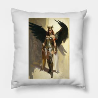 Hawkgirl - Hawkwoman - Classic Portrait - DC Comics Pillow