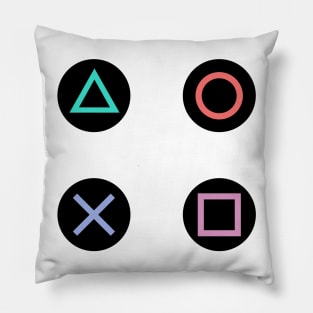 Play with Playstation Controller Buttons Pillow