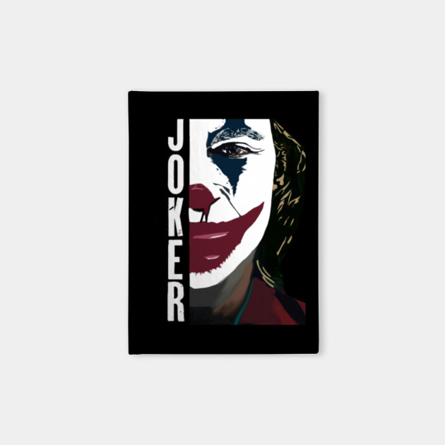Joker Half Face Joker Notebook Teepublic