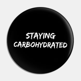 Staying Carbohydrated Pin