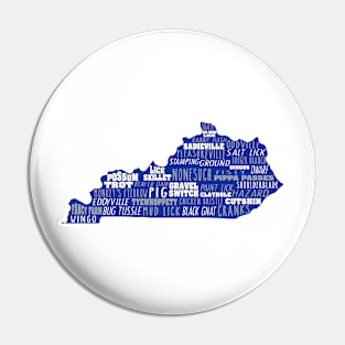 Kentucky Crazy Cities Pin