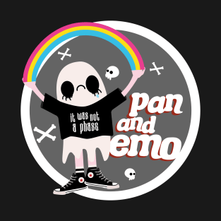 Pan and Emo Badge T-Shirt