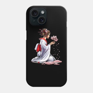 Japanese Samurai Girl Phone Case