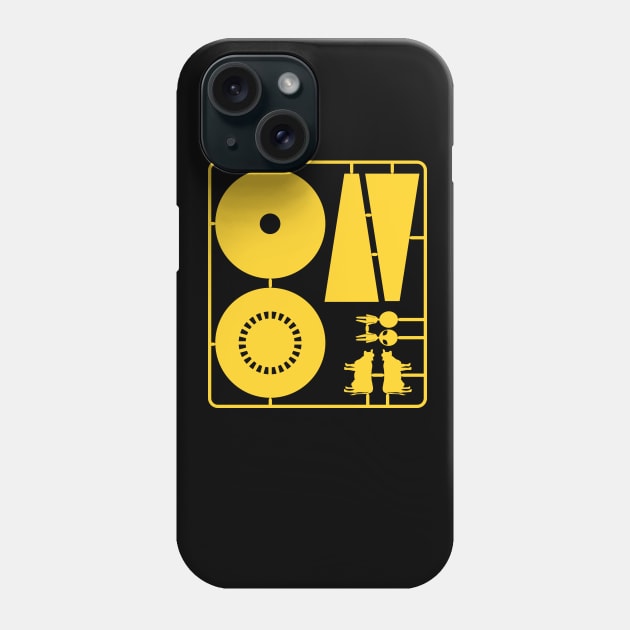 Alien Abduction Model Kit Phone Case by sfcubed