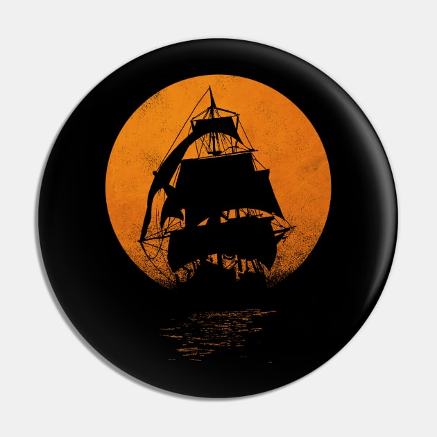 pirate ship Pin by uglyvector