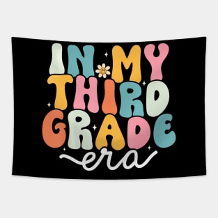 In My 3rd Grade Era Groovy Third Grade Teacher Kids Retro Tapestry