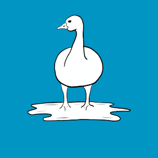 Goose in a Puddle T-Shirt