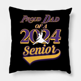 Proud Dad of a 2024 Senior Pillow