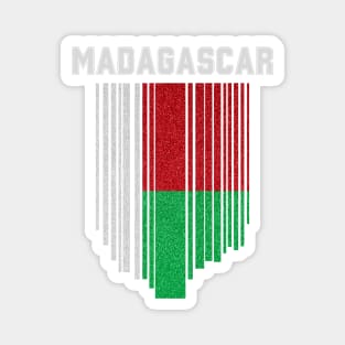 Madagascar flag, malagasy flag Magnet