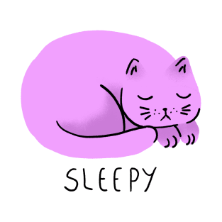 Sleepy Cat T-Shirt